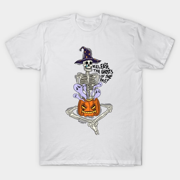 Release the Ghosts T-Shirt by Sad Skelly